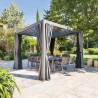 Pergola bioclimatique EVORA Graphite