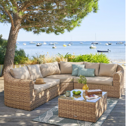 Salon d'angle de jardin MOORÉA