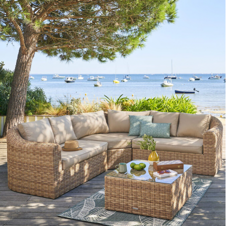 Salon d'angle de jardin MOORÉA