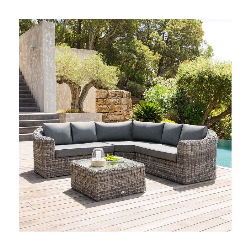 Salon d'angle de jardin MOORÉA